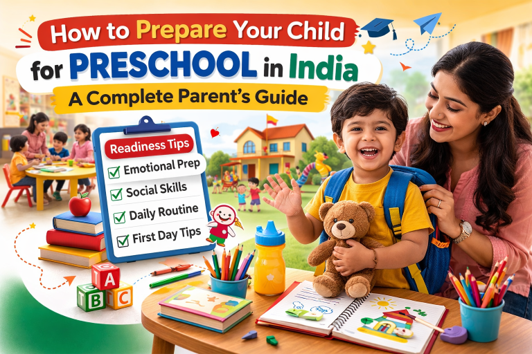 How to Prepare Your Child for Preschool in India | Parent Guide